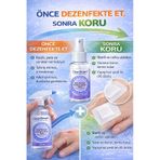 Esnek Nonwoven Yara Örtüsü 9cm 10cm - 10 Adet 50 Ml Antiseptik Sprey Alkol İçermez,