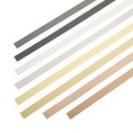 Esnek Soyma ve Çubuk Paslanmaz Çelik Duvar Trim Kalıplama Kendinden Yapışkanlı Fırçalanmış Metal Trim Ayna Çerçeve Şömine ve Mikrodalga Boşluk Dolgu 15 mm x 25 m