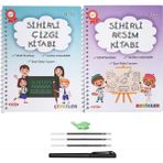 Eso Sihirliçizgi ve Resim Kitabı - Eğitici ve Eğlenceli Aktivite Kitabı - Oluklu- (3-7 Yaş ) - 1