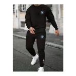 Eşofman Takımı Bmw Baskılı Ünisex Kışlık Kalın Sweatshirt Ve Eşofman Altı 2 Li Set Combin Takım