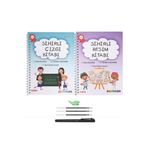ESOKAL Eso SihirliÇizgi Ve Resim Kitabı - Eğitici Ve Eğlenceli Aktivite Kitabı - Oluklu- (3-7 Yaş )