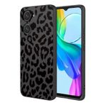 ESONG için Xiaomi Redmi Note 13 Pro+ 5G Kadınlar Cep Telefonu Kılıfı,Lüks Sevimli leopar desenli Hayvan Baskılı Kız Gibi Tasarım Estetik Case,Yumuşak TPU Silikon düşmeye kapak Kılıf Siyah