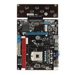Esonic QS8-BTC Combo Intel Celeron Işlemcili HM65 1600 MHz DDR3 Soket 988 ATX Mining Anakart