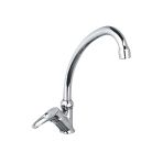 Esora Krom Mermerden Tek Su Çıkışlı Lavabo Bataryası