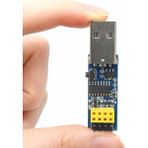 Esp-01 CH340 USB Bağlantı Adaptörü Uyumlu Reset Butonlu ESP01 ESP8266 ESP-01S Wifi Modül Ayar