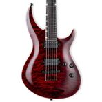 ESP LTD H-3 1000 QM See Thru Black Cherry Elektro Gitar