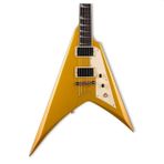 ESP Ltd Kirk Hammett Signature Kh-v Metalik Gold Elektro Gitar