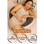 ESPEBA Çok Fonksiyonlu Hamile Destek Yastığı / Hamile Yastığı/ Destekli Hamile Yastığı/emzirme Yastığı