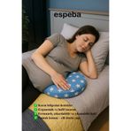 ESPEBA Hamile kadın destek minderi/hamile yastığı mavi