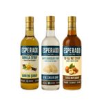 Esperado 3x750 ml Şekersiz Vanilya + Toffnut + Beyaz Çikolata Aromalı Kahve Şurubu