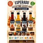 ESPERADO Şekersiz (SUGAR FREE)- Vanilya * Fındık * Karamel * Çikolata Aromalı Kahve Şurubu 4 Lü Set 4.x250 ml
