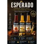 ESPERADO Şekersiz Sugar Free Vanilya-karamel-fındık Aromalı Kahve Şurubu 250 ml X 3 Adet