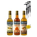 ESPERADO Şekersiz Sugar Free Vanilya*karamel*fındık Aromalı Kahve Şurubu 750 Mlx3 Adet