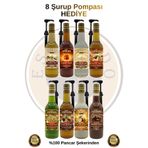 ESPERADO VANİLYA-KARAMEL-BEYAZ ÇİK.-FINDIK-ÇİKOLATA-TOFFNUT-COCONUT-ANTEP FIS ARO.KAHVE ŞURUBU 750 ML*8 AD.