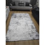 Espical Home Ipek Kadife Kumaştan Lastikli Halı Örtüsü - Renkli - 160 x 233 cm