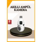 Esplendor Iki Yönlü Sesli Wifi Kamera – Ampul Tipi Ev ve Ofis Güvenlik Kamerası - Standart