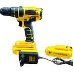 Esplendor Matkap Seti 24 Parça Çift Bataryalı Darbeli LED Işıklı Vidalama - URN9060-5848