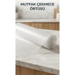 Esplendor Mutfak Raf ve Çekmece Için Şeffaf Pvc Koruyucu Örtü 45X300 cm