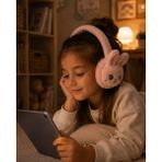 Esplendor Peluş Bluetooth Kulaküstü Kulaklık Şarjlı Mikrofonlu Tf Kart Destekli - URN5260-2007 - Çok Renkli