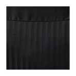Esplendor Taç Stripe ÇIZGILI%100 Pamuk Nevresim Takımı, Siyah, Size - 001-Renkli - 100 x 100 cm