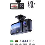 Esplendor Tam Kapsamlı Araç Güvenliği: 3 Kameralı Full Hd Kayıt Sistemi ile Ön Iç ve - URN5034-9929 - Renkli