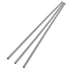 EsportsMJJ 4 mm x 3 mm 304 Paslanmaz Çelik Kılcal Boru Uzunluğu 250 mm Paslanmaz Boru (3 adet)