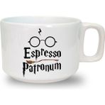 Espresso Patronum Baskılı Seramik Beyaz Kahve Kupası - 1 Adet - 199 ml