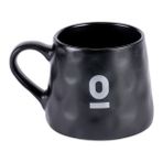 Espressolab 375 ml Dokulu Siyah Seramik Kupa No:55 - Estetik Ve Şık Tasarım