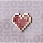 Espressolab Pin Red Heart No:7 Rozet Çok Renkli