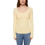 Esprit 770 Pastel Sarı Kadın T-Shirt
