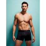 Esqudo ESBXM0001 Basic Erkek Siyah Günlük Stil Boxer