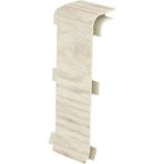 Esquero VOX Esquero PVC Süpürgelik Çınar Bianco - ESQ604 Birleşim Aksesuarı (1 Paket - 2 Adet)
