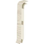 Esquero VOX Esquero PVC Süpürgelik Çınar Bianco - ESQ604 Bitiş Kapağı Aksesuarı (1 Paket - 2 Adet)