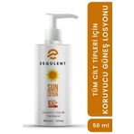 Esqulent Yüksek Korumalı Güneş Losyonu Spf 50 Cildinizin Uva / Uvb Güneş Işınlarına Karşı Korur