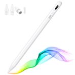 ESR iPad 2018-2025 için kalem, Tilt Sensitivity, Palm Rejection, iPad 11 (A16)/10. Jen, Air 11"/13", Pro 11"/12,9"/13", Mini 6/5, beyaz