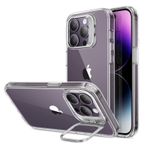 ESR iPhone 14 Pro için kılıf, klasik stantlı cep telefonu kılıfı, stantlı şeffaf kılıf, askeri norm koruma kılıfı, entegre kamera yüzük standı, çizilmez akrilik arka taraf, şeffaf