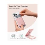 ESR Standlı Cüzdan HaloLock Magsafe Wallet - Pembe