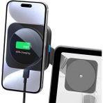 Esr Touchscreen Tesla Ekranı Araç İçi Şarj Aleti ve Telefon Tutucu (Halolock) - Siyah