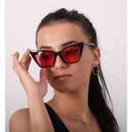 Esrada 1005 Siyah Cat Eye Kadın Güneş Gözlüğü