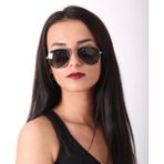 Esrada 4005 08 Damla Modeli Gümüş Kadın Güneş Gözlüğü