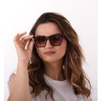 ESRADA KADIN KAHVERENGİ CAT EYE KADIN GÜNEŞ GÖZLÜĞÜ