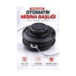 Esranın Dünyası 1 Adet Motorlu Tırpan Uyumlu Misina Başlığı Plastik Otomatik Tırpan Kafası Ot Motoru Ot Çim Biçme Bıçkı