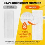 Esranın Dünyası 10 Adet Yıkanabilir Mikrofiber Bez Seti, Buharlı Temizleyici Aksesuarları Için Ideal