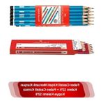Esranın Dünyası 12'li Mercanlı Kurşun Kalem Seti, Kırmızı Kopya Kalemi Dahil - 41 Delft Blue