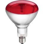 Esranın Dünyası 150 W Kırmızı Temperli Cam Lamba, Uzun Süreli Aydınlatma