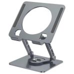 Esranın Dünyası 360 Derece Dönebilir Laptop ve Tablet Standı – Paslanmaz Çelik, Ayarlanabilir Yükseklik, Katlanabilir Masaüstü Bilgisayar Standı, iPad ve MacBook Uyumlu Ergonomik Raf-Dizüstü Pc (Tablet Standı)