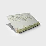 Esranın Dünyası 3D Ağaç Kuşlar Temalı Laptop Sticker, Bilgisayar Kaplama - 41 Delft Blue