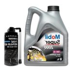 Esranın Dünyası 4 Litre Motor Yağı ve 300 ml Oto Lastik Tamir Kiti, Yüksek Performanslı Araç Bakım Seti
