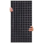 Esranın Dünyası 45X90 cm Ölçülerinde Siyah Keçe Panel, Akustik Dekor