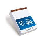 Esranın Dünyası 8,5 x 11 Yasal Ped, 12'li Paket, The Legal Pad Markası, Geniş Çizgili, Beyaz Kağıt, Yazı Defteri Başına 50 Yaprak, Abd'de Üretilmiştir (7533) - 41 Delft Blue
